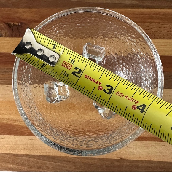 Four Crisa Footed Clear Bowls- Salsa or Dip- Libbey Hit Collection-Discontinued - Picture 5 of 7